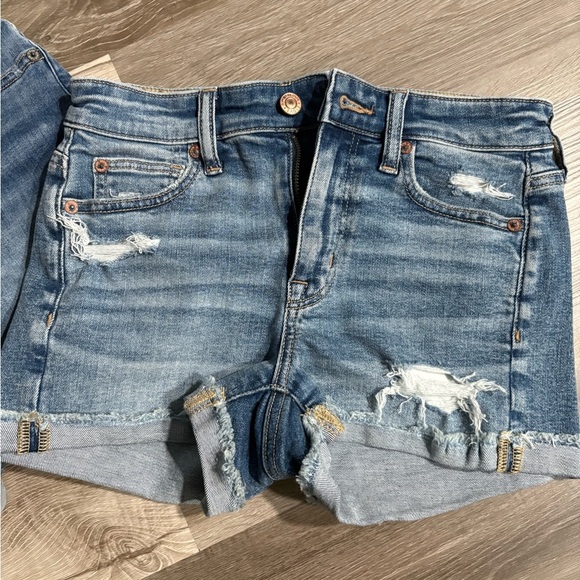 Set of 2 American Eagle Outfitters Light Blue Denim Jeans - Picture 2 of 12